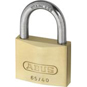 ABUS 65 Series Brass Open Stainless Steel Shackle Padlock - 40mm Twin Pack Visi - 65IB/40 Twins C 