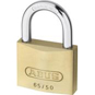 ABUS 65 Series Brass Open Shackle Padlock - 50mm KA (6504) - 65/50 KA 6504 