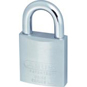 ABUS 83 Series Brass Open Shackle Padlock Without Cylinder - 48mm KD Silver - 83/50 No Cyl 