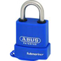 ABUS 83WPIB Series Marine Brass Open Stainless Steel Shackle Padlock Without Cylinder - 56.5mm KD - 83WPIB/53 No Cyl 