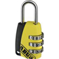 ABUS 155 Series Combination Open Shackle Padlock - 27mm Assorted Colours Visi - 155/20 Mixed Colours C 