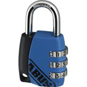 ABUS 155 Series Combination Open Shackle Padlock - 34mm Assorted Colours Visi - 155/30 Mixed Colours C 