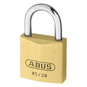 ABUS 85 Series Brass Open Shackle Padlock - 30mm KD Visi - 85/30 C 