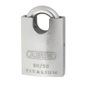 ABUS 90 Series Titalium Stainless Steel Re-Keyable Closed Shackle Padlock - 50mm KD Boxed - 90RK/50 