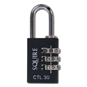 SQUIRE Toughlok Combi Recodable Combination Padlock - 30mm - Triple Visi (NEW!) - CTL30TR 