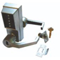 KABA L1000 Series L1021B Digital Lock Lever Operated With Key Override - Satin Chrome Right Hand Wit - LR1021B-26D 