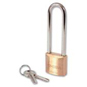 CISA 22011 "0" Bitted Long Shackle Brass Padlock - 41mm Boxed - 22011-41 