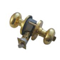 Weiser NA330 Troy Privacy Knobset - Polished Brass Boxed - NA330 T 3 PB 