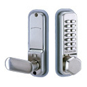 CODELOCKS CL200 Series Digital Lock With Optional Holdback - CL255 Satin Chrome - CL255 