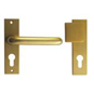 UNION 630-16 Plate Mounted Escape Lever & Pad Furniture - Anodised Gold Right Hand - 630-16-3 