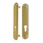 KICKSTOP 9600 188mm Lock Guard - Polished Brass Euro - 9600EUPB 