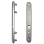 KICKSTOP 9601 300mm Lock Guard - Satin Chrome Euro - 9601EUSC 