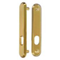 KICKSTOP 9600 188mm Lock Guard - Polished Brass Oval - 9600OVPB 