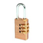 ZONE 24 Series Brass Open Shackle Combination Padlock - 20mm KD Visi - 24-20 