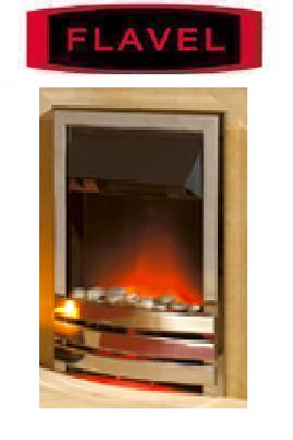 FLAVEL Arundel Contemporary (Electric Fire) - DISCONTINUED - Silver - 143851SR