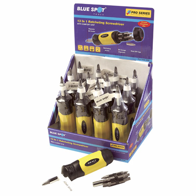 13 IN 1 RATCHETING SCREWDRIVER - 12002