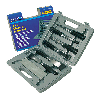7PCE CHISEL AND STONE SET - 28123
