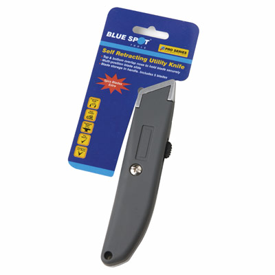 GREY/SILVER SOFT TOUCH KNIFE - 29024