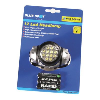 12 LED HEADLAMP - 65034