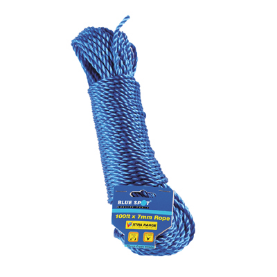 7MM X 100FT POLY ROPE - 80422