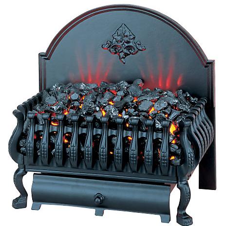 Burley Cottesmore Electric Fire Black Legs - 224BL - SOLD-OUT!! 