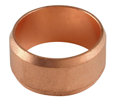 6mm Brass Compression Olive Copper - CFCO-6 - DISCONTINUED