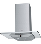 Chimney extractor hood with glass canopy - DKE665MGB