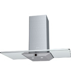 Chimney extractor hood with glass canopy - DKE965MGB DISCONTINUED