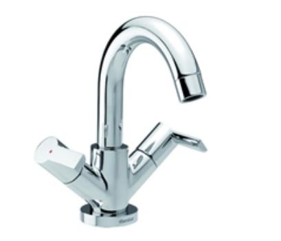 Damixa - Iona Mono Basin Mixer Two Handle with Pop Up Waste - TB130341 - SOLD-OUT!!