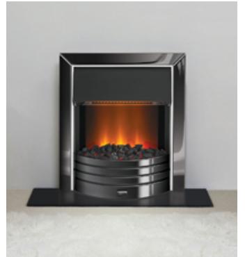 Dimplex Freeport Inset Electric Fire Black Nickel - FPT20BN