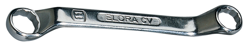 4mm X 4.5mm Elora Midget Deep Crank Metric Ring Spanner - 02589 