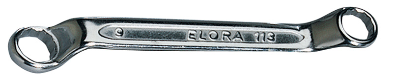5mm X 5.5mm Elora Midget Deep Crank Metric Ring Spanner - 02597 