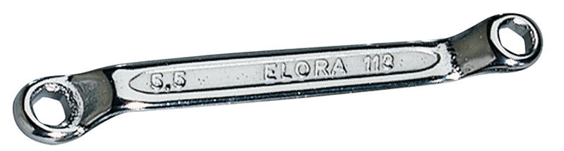 8mm X 9mm Elora Midget Deep Crank Metric Ring Spanner - 02612 