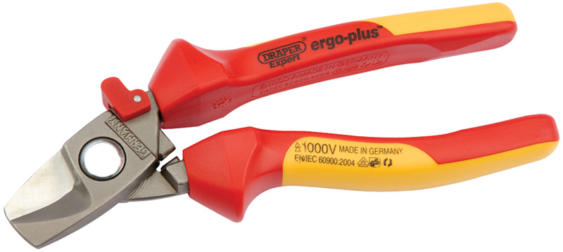 Expert 180mm Draper Expert Ergo Plus® Fully Insulated Cable Cutter - 02880 