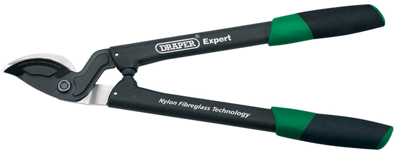 Expert 540mm Long Handled Bypass Secateur/Pruning Loppers With Fibreglass Handles - 03308 