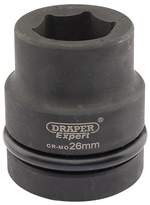 Expert 26mm 1" Square Drive Hi-Torq® 6 Point Impact Socket - 05107 