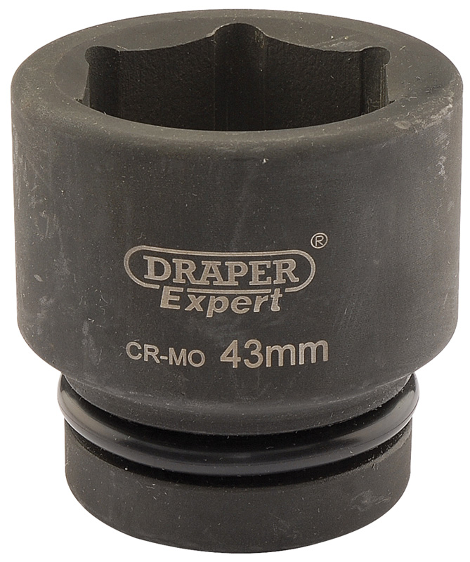 Expert 43mm 1" Square Drive Hi-Torq® 6 Point Impact Socket - 05123 