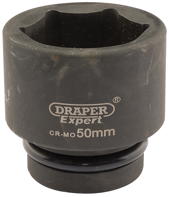 Expert 50mm 1" Square Drive Hi-Torq® 6 Point Impact Socket - 05125 