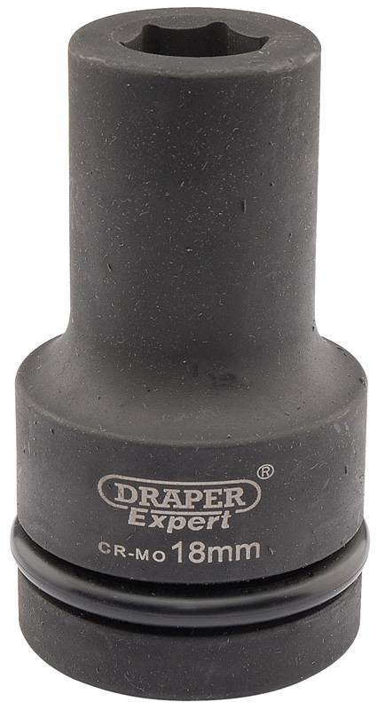 Expert 18mm 1" Square Drive Hi-Torq® 6 Point Deep Impact Socket - 05133 