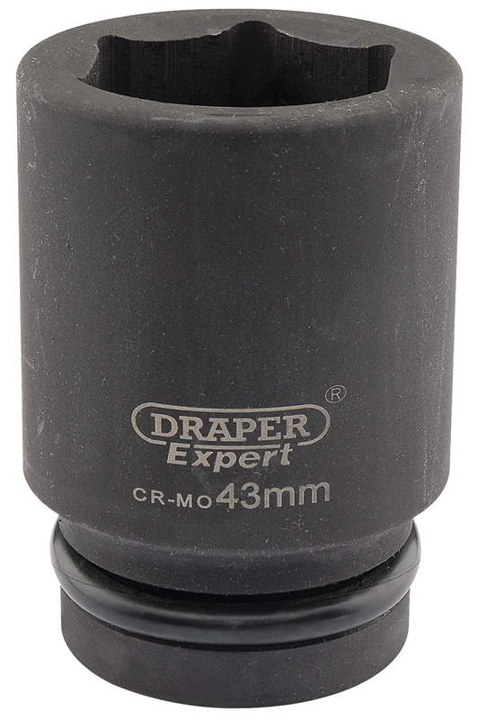 Expert 43mm 1" Square Drive Hi-Torq® 6 Point Deep Impact Socket - 05153 