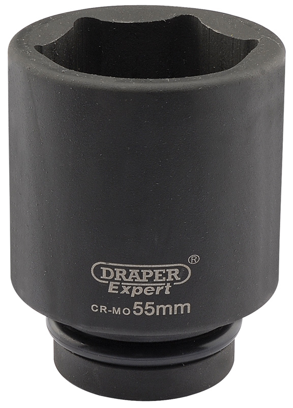 Expert 55mm 1" Square Drive Hi-Torq® 6 Point Deep Impact Socket - 05156 