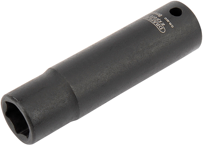 Expert 8mm 1/4" Square Drive Hi-Torq® 6 Point Deep Impact Socket - 05186 