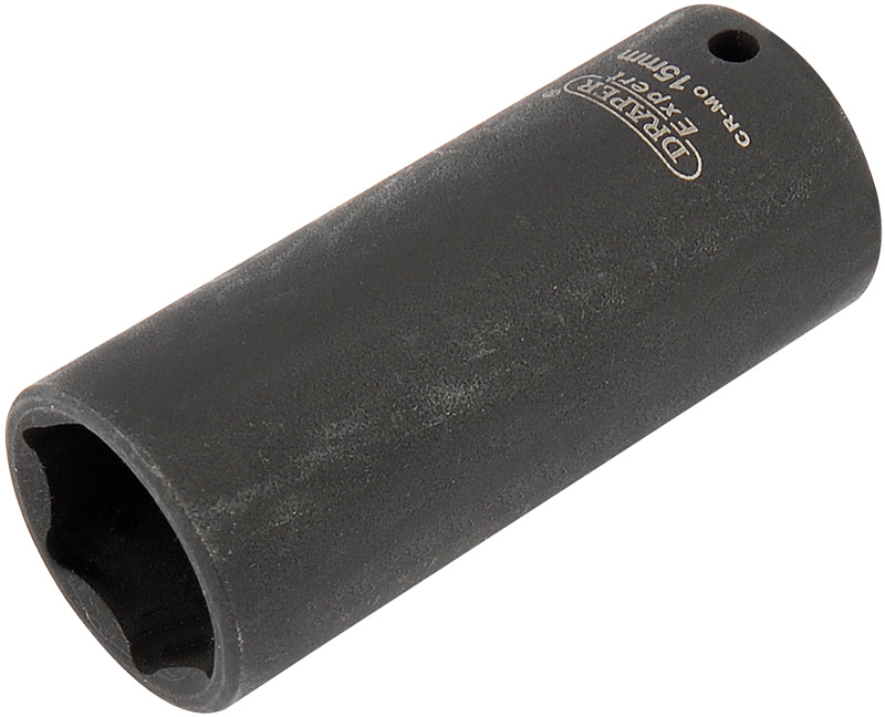 Expert 15mm 1/4" Square Drive Hi-Torq® 6 Point Deep Impact Socket - 05193 