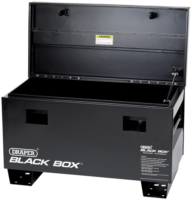 Black Box® (Contractors Storage Box) 900 X 425 X 330mm (Approximate Internal Measurements); - 05543 