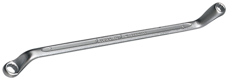 6mm X 7mm Elora Deep Crank Metric Ring Spanner - 06060 