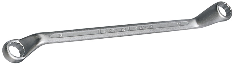 12mm X 13mm Elora Deep Crank Metric Ring Spanner - 06127 