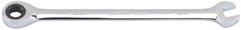 Expert 7.0mm Draper Expert Hi-Torq® Metric Ratcheting Combination Spanner - 06594 