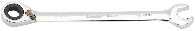 Expert 10mm Draper Expert Hi-Torq® Metric Reversible Double Ratcheting Combination Spanner - 06841 