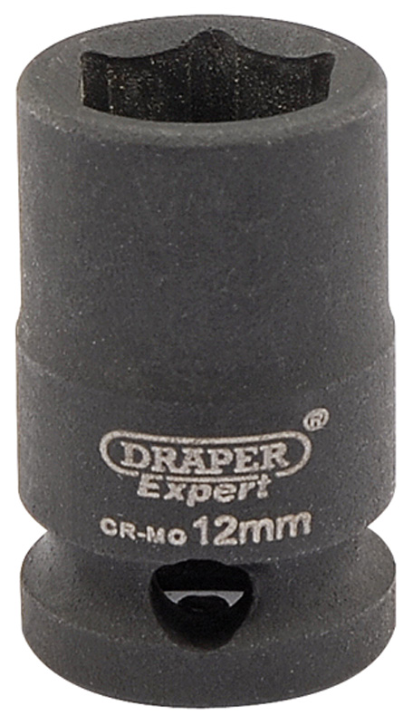 Expert 12mm 3/8" Square Drive Hi-Torq® 6 Point Impact Socket - 06871 