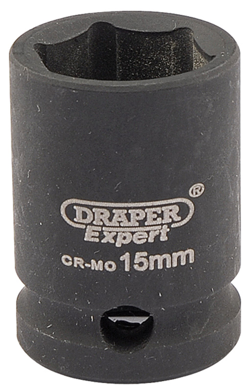 Expert 15mm 3/8" Square Drive Hi-Torq® 6 Point Impact Socket - 06875 